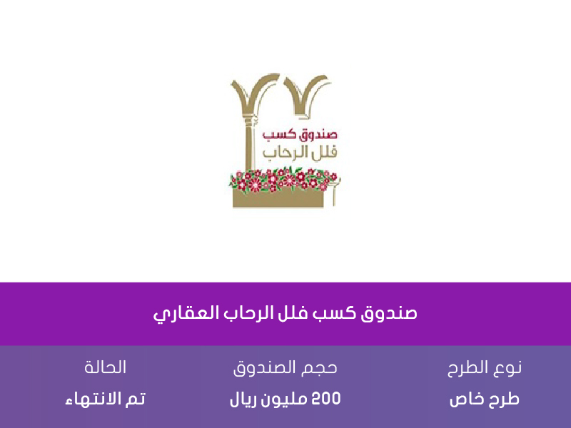 صندوق كسب فلل الرحاب العقاري